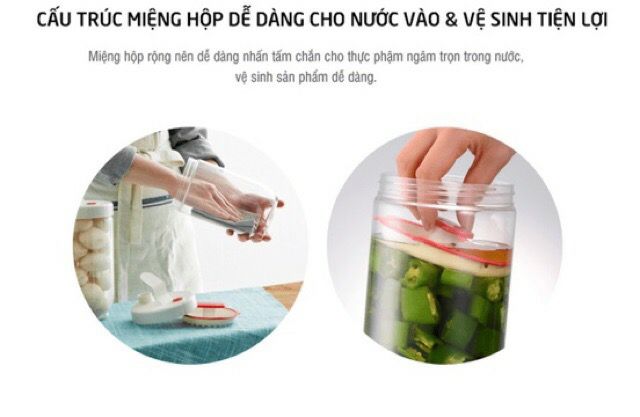 Hũ muối dưa 1.3L LOCK&LOCK