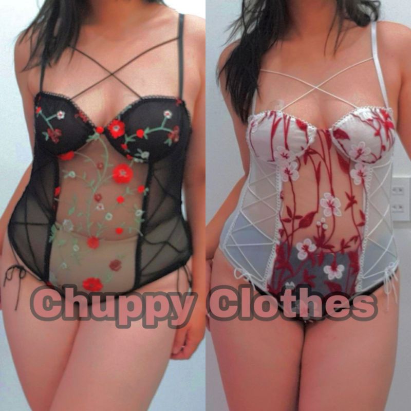 BODYSUIT thêu hoa BIGSIZE từ 45-80kg