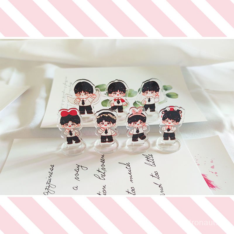 Double Sided Desktop Model Printed with Song Yaxuan Actor Liu Yaowen