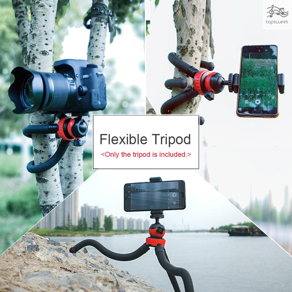 Giá Đỡ Ba Chân Bạch Tuộc Xoay 360 Độ Kèm Ốc Vít 1 / 4 Inch° Phụ Kiện Đầu Bi Chịu Tải 2kg Cho Điện Thoại Thông Minh / DSLR / Action | BigBuy360 - bigbuy360.vn