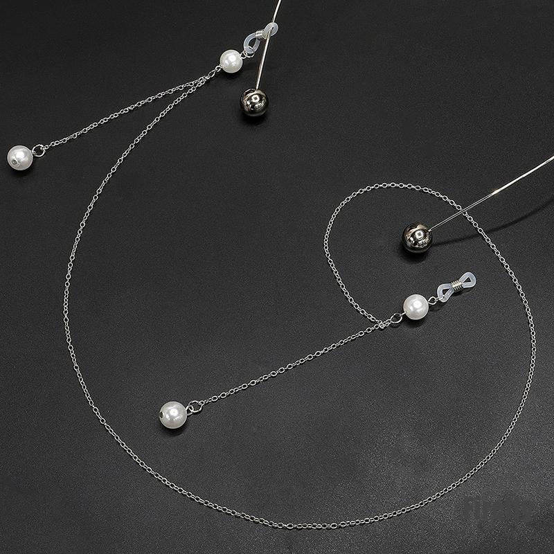 Dây Giữ Mắt Kính Đính Ngọc Trai Nhân Tạo