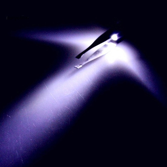 Nhíp nhổ lông mày có đèn LED bằng thép không gỉ
 | BigBuy360 - bigbuy360.vn