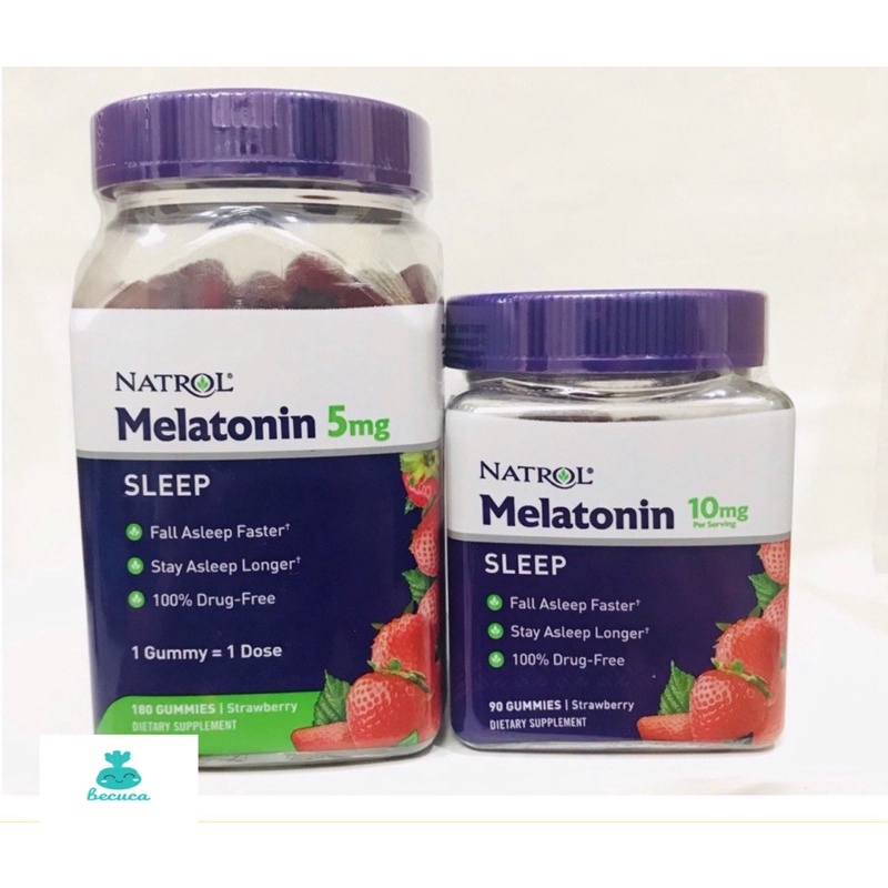 Kẹo ngậm melatonin sleep 5mg 250 viên Của Mỹ