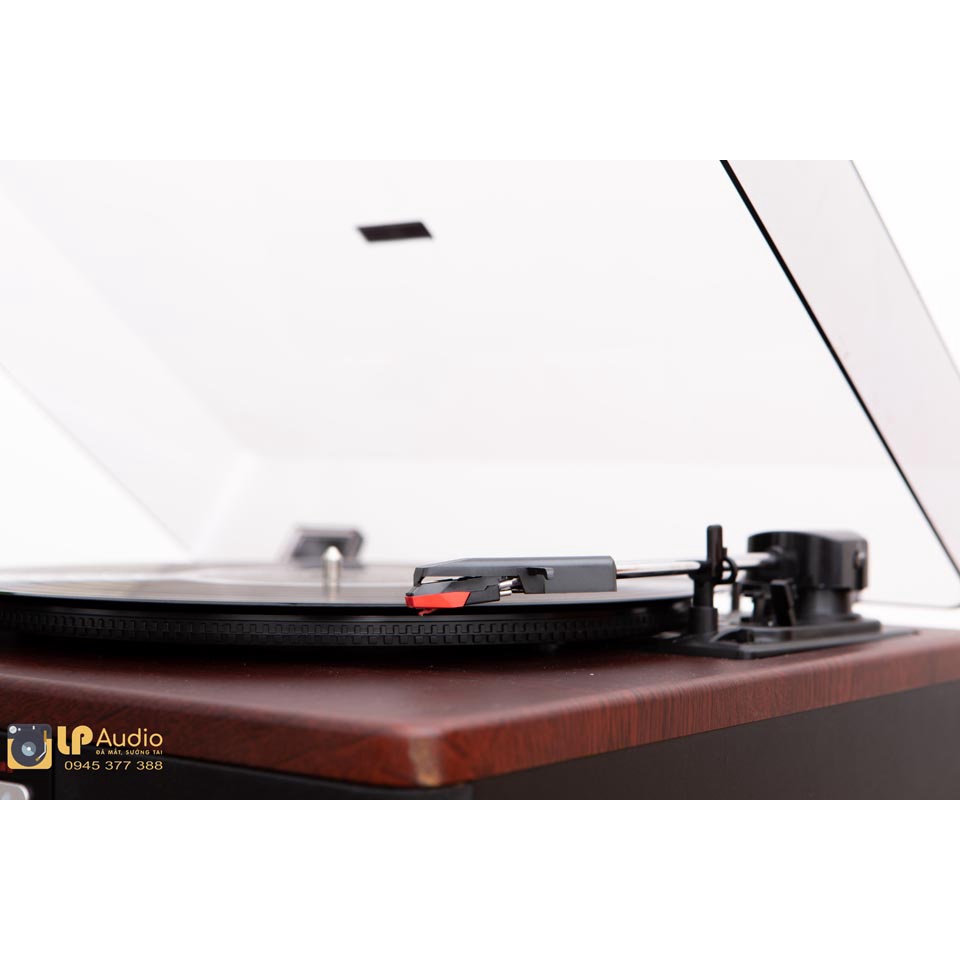 MÁY ĐĨA THAN VINYL LP-R550USB màu nâu