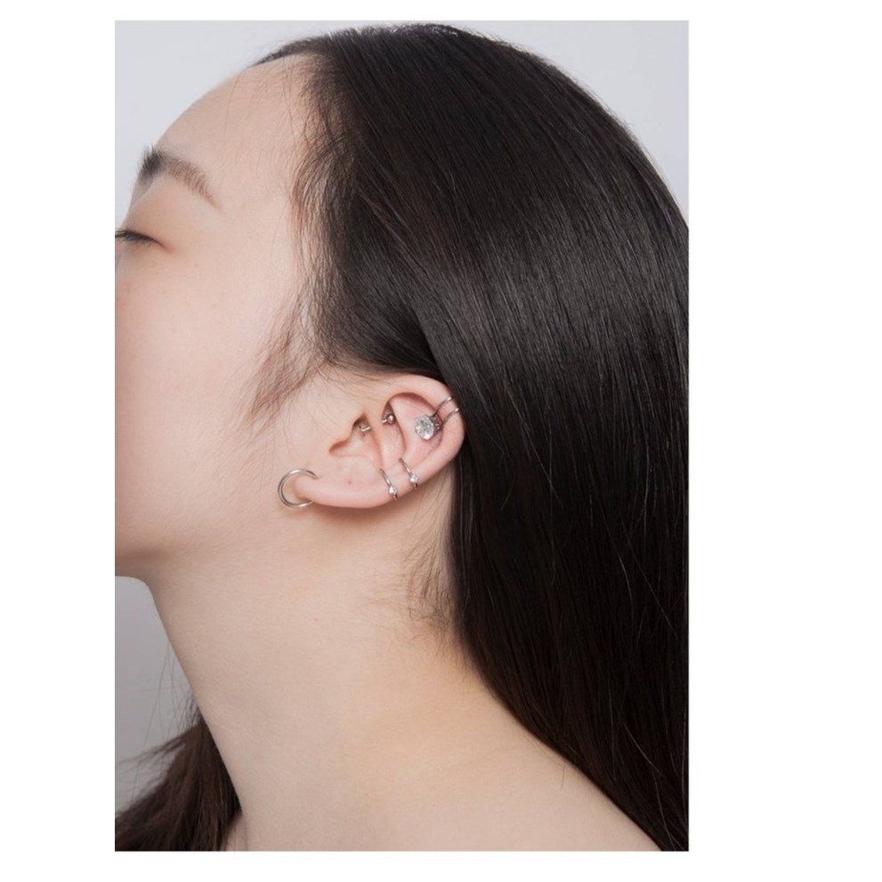 kẹp tai nhiều kiểu xinh xắn