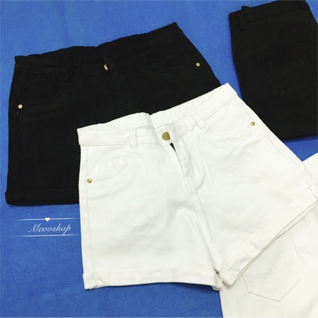 XẢ HÀNG GIÁ SỐC - Quần short jean trơn mềm co giãn tốt | BigBuy360 - bigbuy360.vn