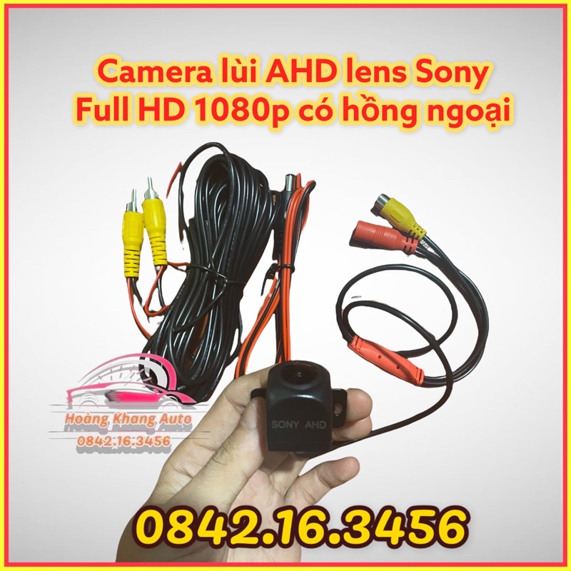 Camera lùi AHD độ phân giải Full HD 1080p có hồng ngoại hỗ trợ quay đêm