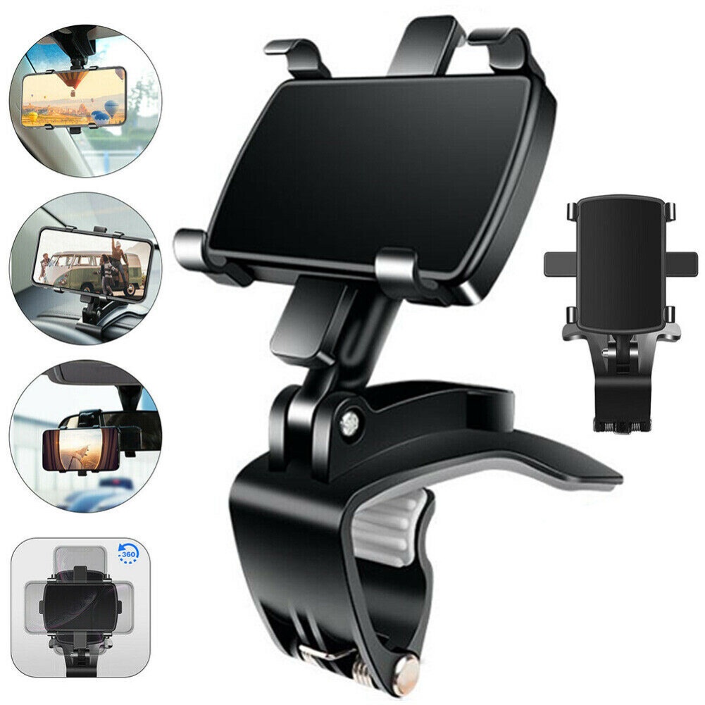 Kẹp Điện Thoại Ô tô - Giá đỡ điện thoại Xoay 360 thông minh Bluetech