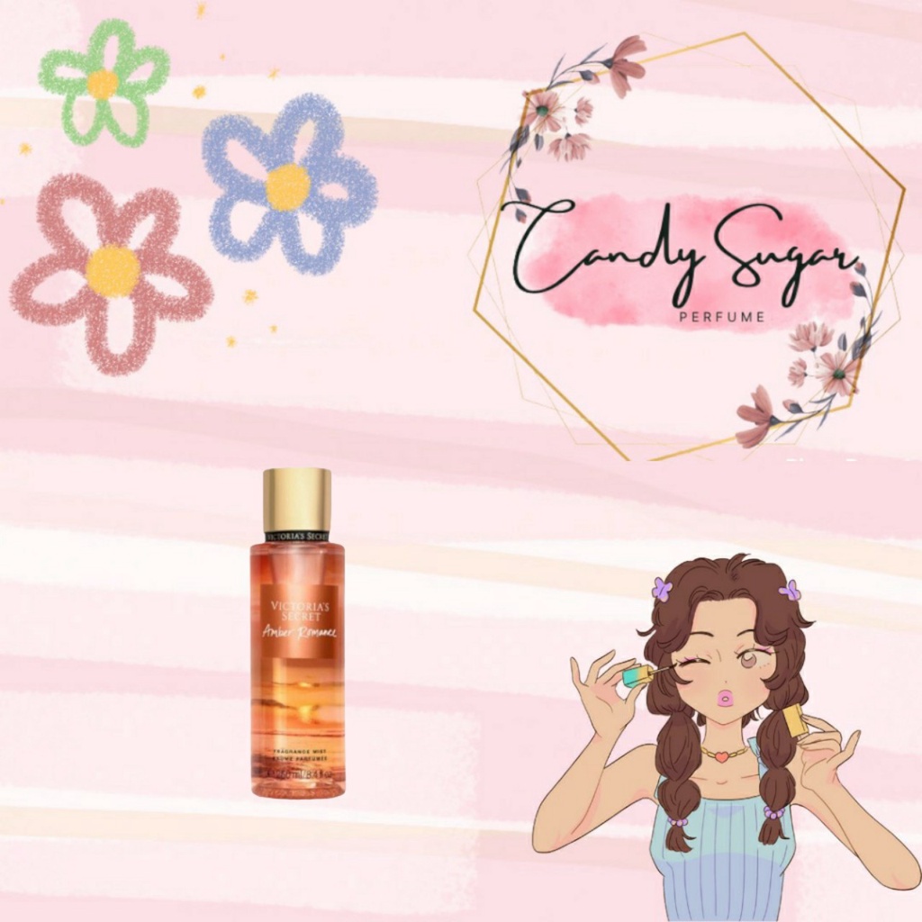 Xịt Thơm Body Mist Victoria’s Secret - AMBER ROMANCE  NEW