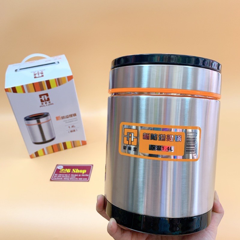 Cà mên inox 2 lớp cao cấp giữ nhiệt  .Hai size 1400ml và 1900ml.Hàng siêu thị dày nặng cao cấp