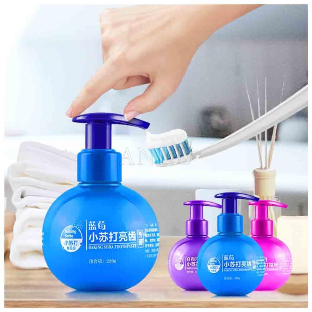 Kem đánh răng Baking soda Toothpaste, siêu tẩy ố vàng trên răng, hơi thở thơm mát