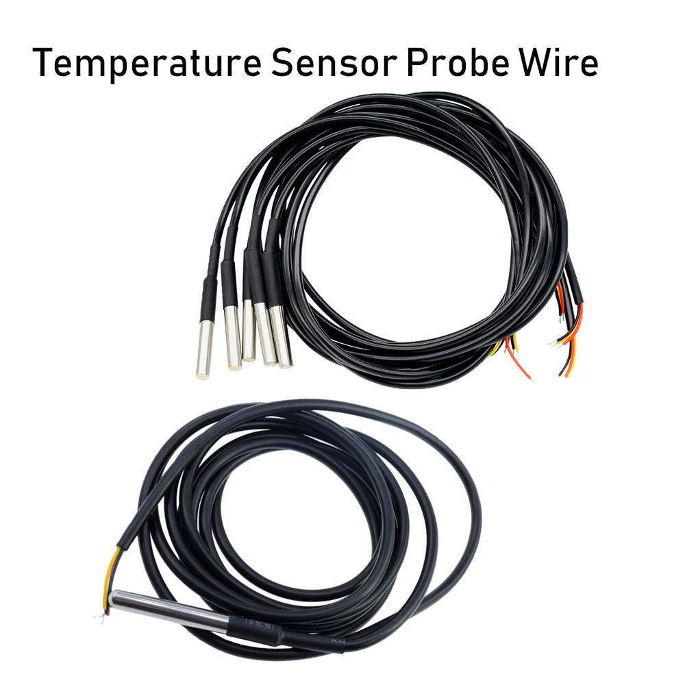 Dây cáp cảm biến nhiệt độ kỹ thuật số chống thấm nước 1M/ 1M/ 2M/ 3M/ 5M/ 10M DSTC B3950KB1820S