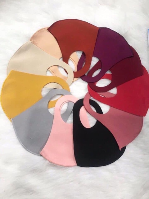 Khẩu Trang ❤️FREE SHIP❤️ Khẩu Trang Vải Su 3D Kháng Khuẩn Đủ Màu Cực Hot 🌟🌟🌟🌟🌟 | BigBuy360 - bigbuy360.vn