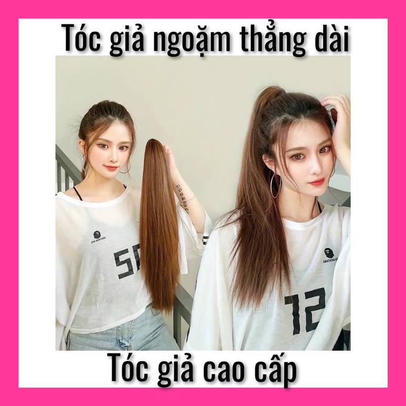 Tóc giả ngoặm thẳng  ❇️FREESHIP ❇️Tóc giả ngoặm thẳng cao cấp hình thật ❇️