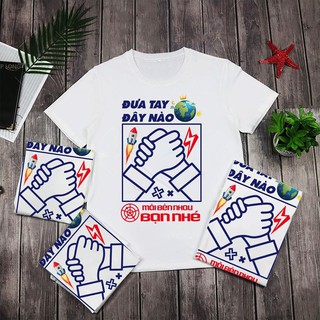 Áo lớp đưa tay đây nào mãi bên nhau bạn nhé mã fc731