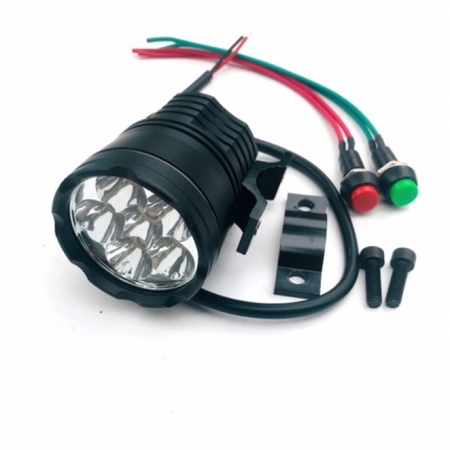 №✾Đèn led trợ sáng L6 gắn phuộc siêu sáng.