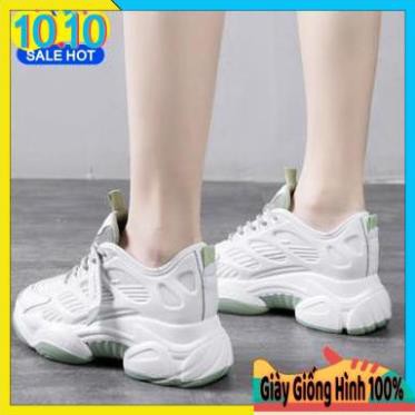 ff [HÀNG CAO CẤP] Giày Sneaker Nữ XB Thêu Hoa Cúc Đế Triple S Phong Cách Hàn Quốc Az11 HOT ' !