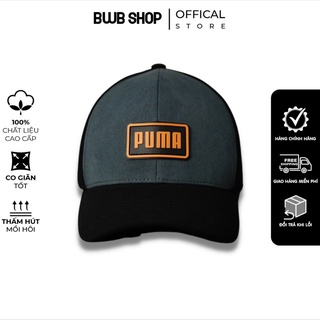 Mũ Lưỡi Chai Thương Hiệu P-U-M-A Nón Kết Nam Chất KAKI Phối Lưới Co Giãn Bít Đuôi Logo Thời Trang Cao Cấp