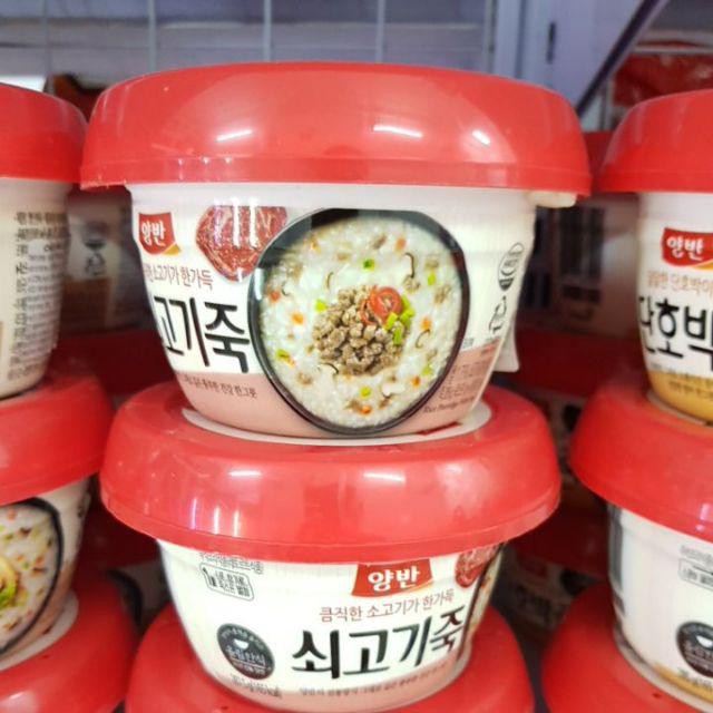 CHÁO THỊT BÒ HÀN QUỐC DONGWON hộp 288g