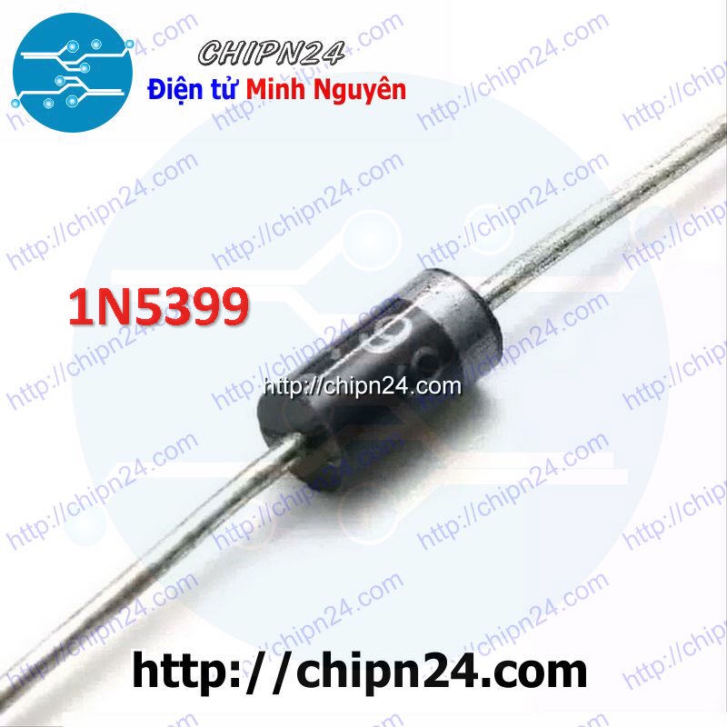 [25 CON] Diode 1N5399 DIP 2A 1000V (IN5399 5399)