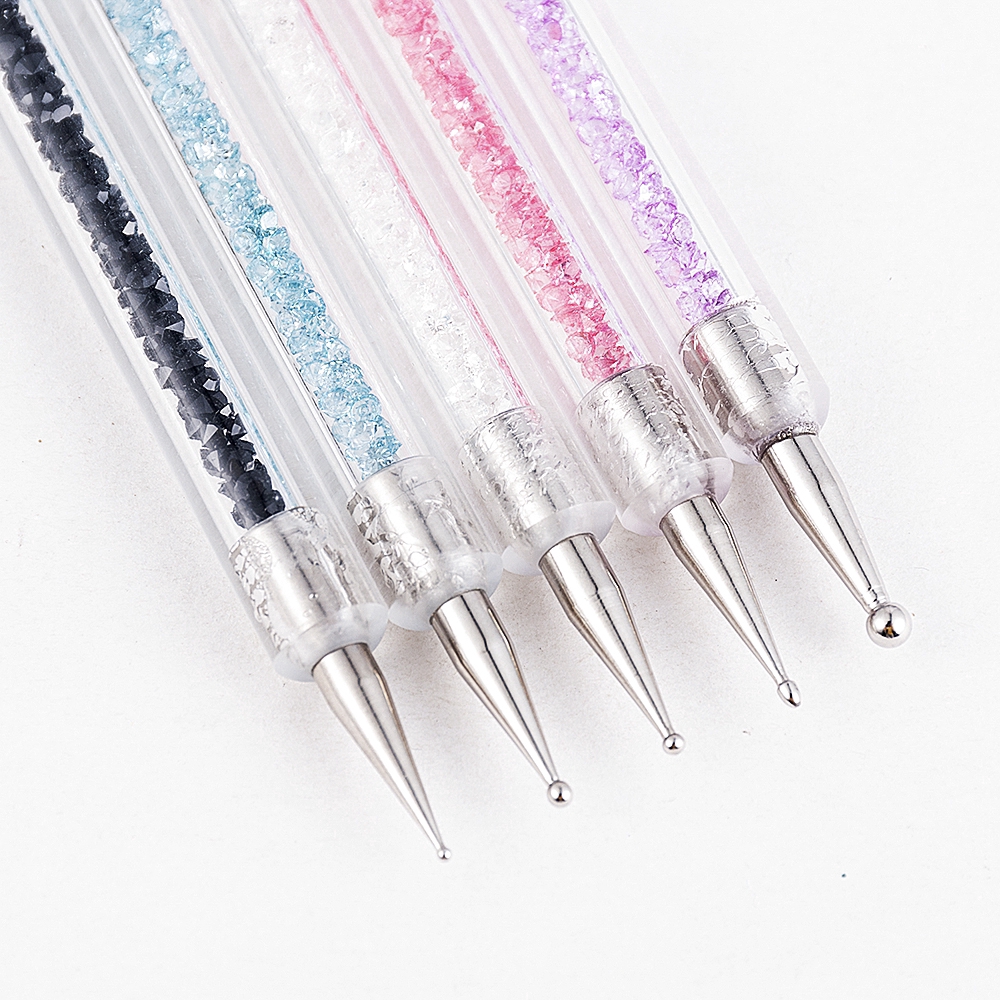 [Hàng mới về] Set 5 bút vẽ móng thiết kế 2 đầu cao cấp