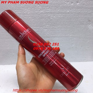 Gôm Xịt Tóc Cứng Obsidian Strong Hold Spray 300ml