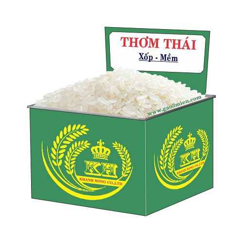GẠO THƠM THÁI DẺO MỀM (1 KG)