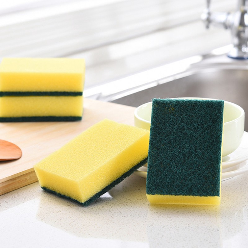 Set 10 Miếng Bọt Biển Rửa Chén Đa Năng
