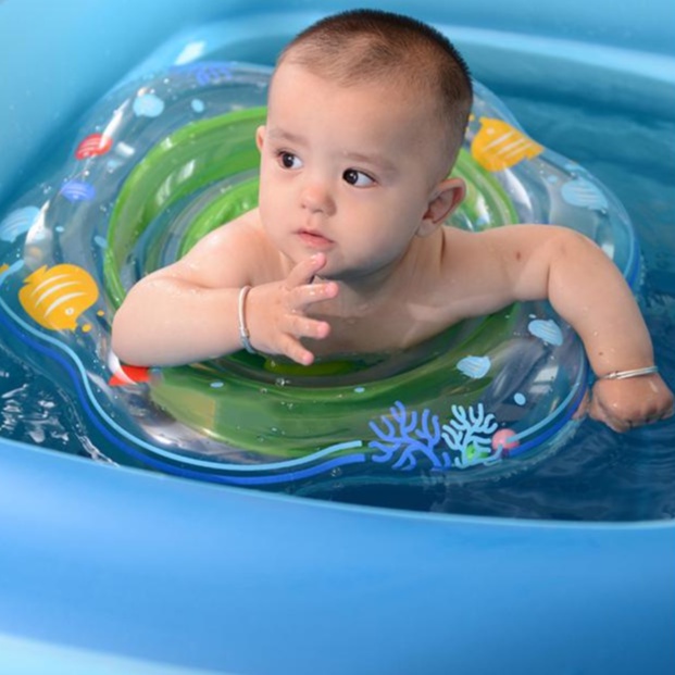 vòng bơi cho bé Túi khí đôi chống rò rỉ Phao bơm hơi