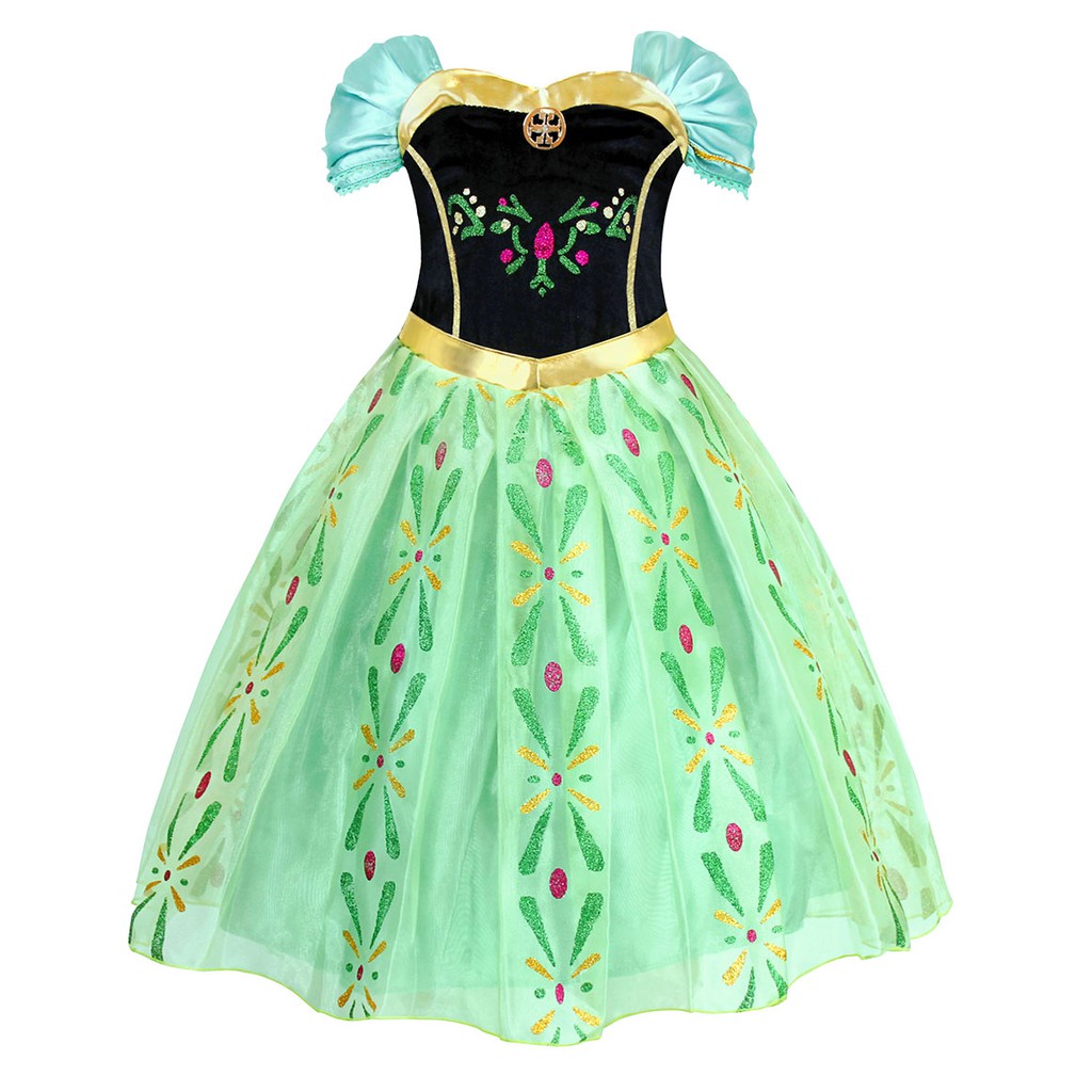 Set đầm công chúa hóa trang tiệc halloween giáng sinh làm quà tặng cho bé gái