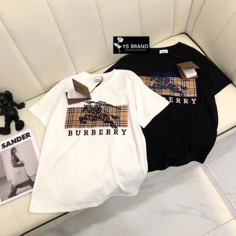 Áo Thun Tay Ngắn In logo BBR Thời Trang Cho Nam Nữ