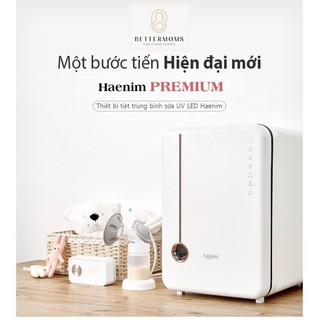 Máy tiệt trùng, sấy khô bình sữa bằng tia UV LED, Haenim PREMIUM Hàn Quốc