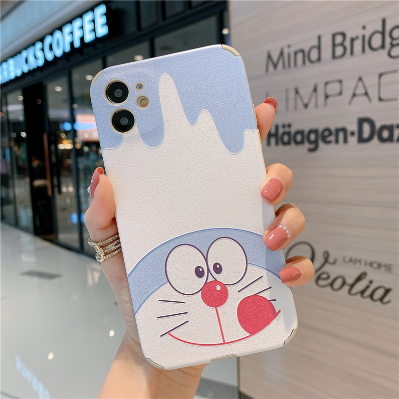 Ốp Lưng Mềm In Họa Tiết Doraemon Cho Iphone 12 Pro Max I11 X Xr 7 8 Plus | BigBuy360 - bigbuy360.vn