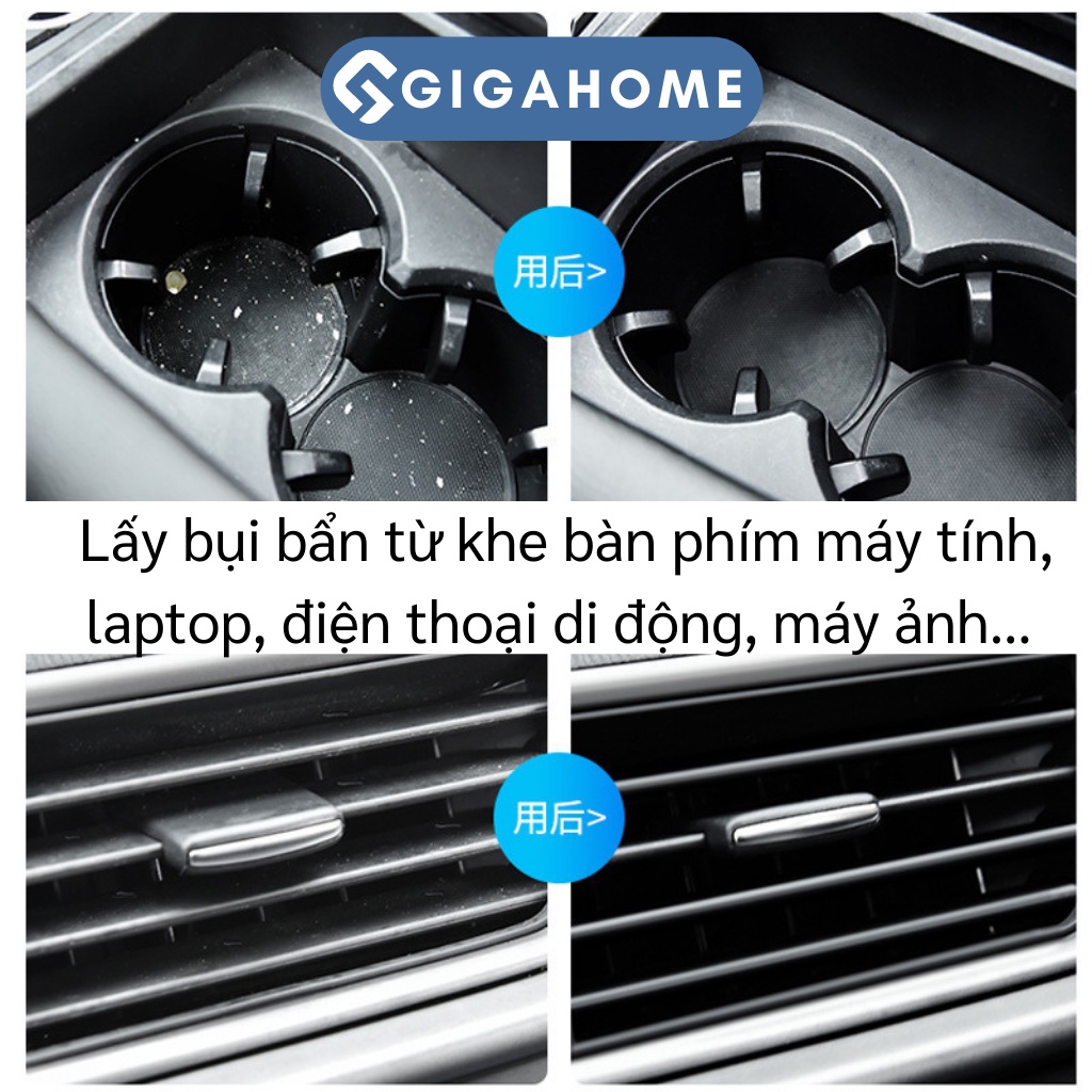 Gel Làm Sạch Vệ Sinh Ô Tô, Bàn Phím, Điện Thoại GIGAHOME Đa Năng 200gram 9509