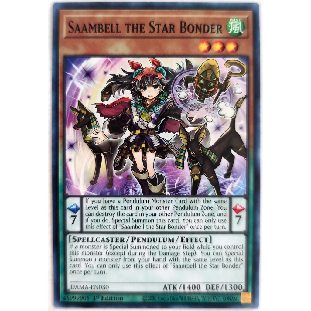 [Thẻ Yugioh] Saambell the Star Bonder |EN| Common