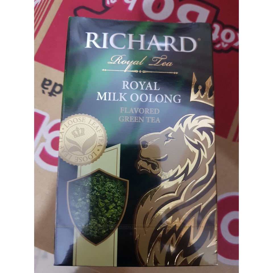 [Hàng Ngoại Có Tem Chống Giả]Trà Richard “Royal Milk Oolong” – Trà sữa Ô Long hộp giầy 50gr