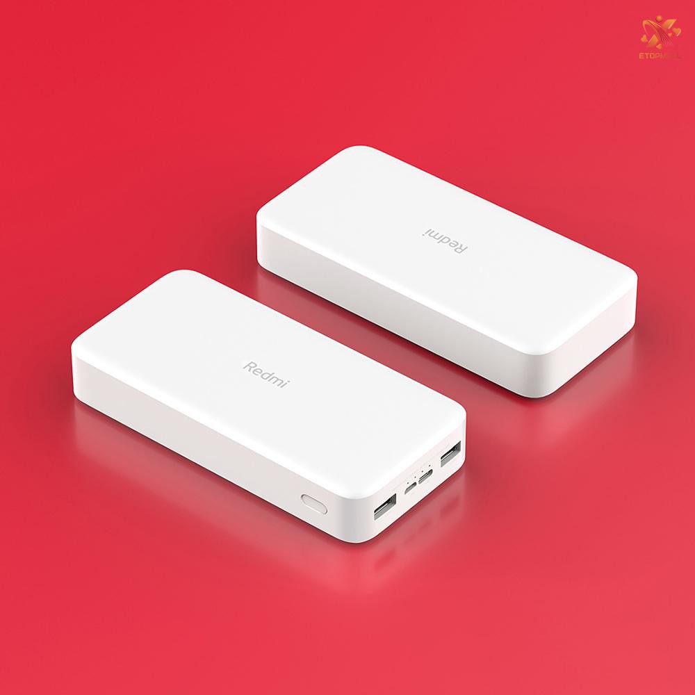 Bộ Sạc Pin Dự Phòng 20000mah Chất Lượng Cao