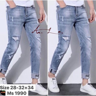 QUẦN JEANS NAM RÁCH XƯỚC PHONG CÁCH [An.Lee SHOP]