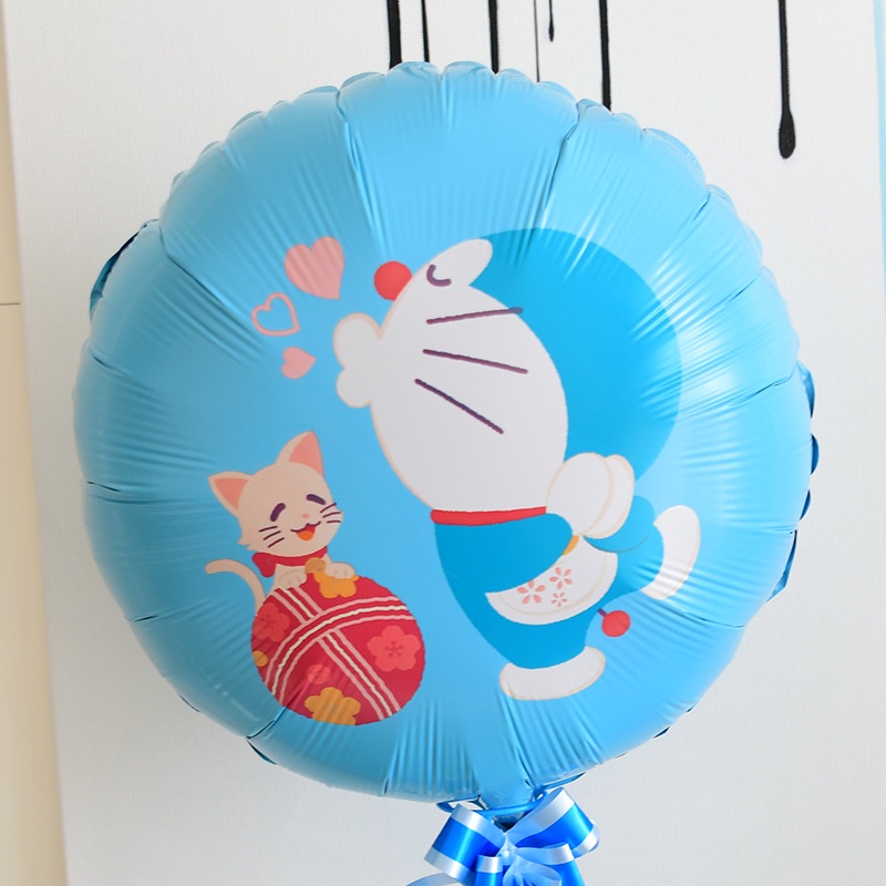 Bong Bóng Lá Nhôm 18 Inch Hình Mèo Hoạt Hình Trang Trí Tiệc Sinh Nhật