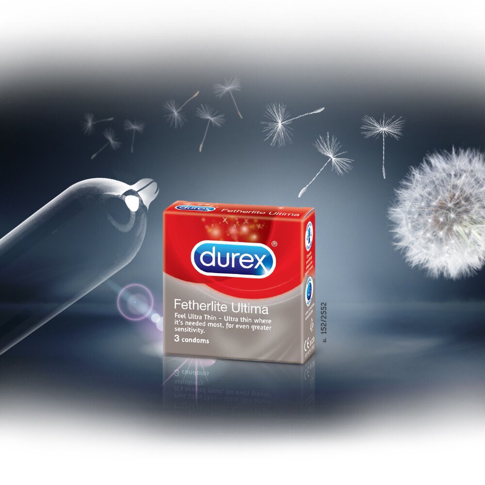 Bộ 3 bao cao su Durex Fetherlite Ultima 9 bao/3hộp
