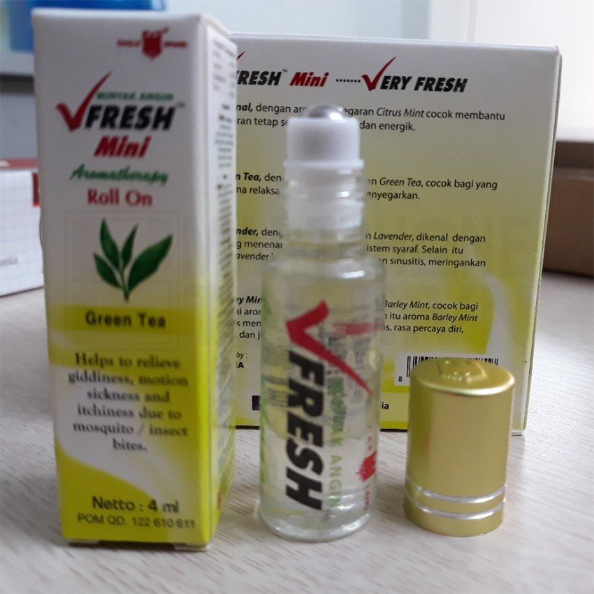 Dầu lăn thảo dược Vfresh 4 ml