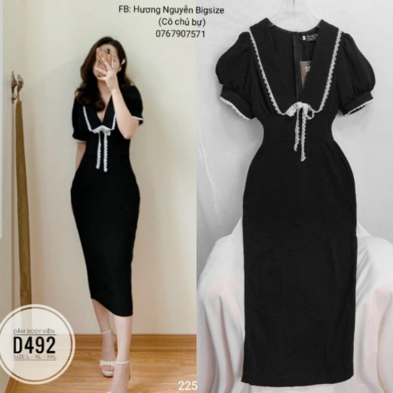 BIGSIZE Đầm body viền D492 | BigBuy360 - bigbuy360.vn