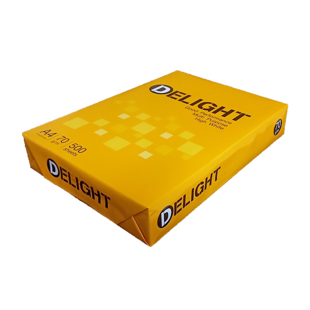 Giấy A4 Delight 70gsm ( 1 REAM 500 TỜ)