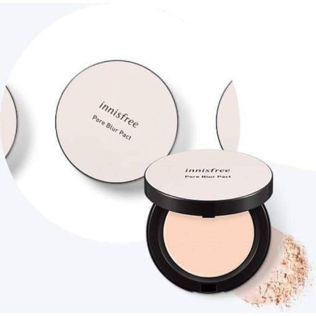 [CHÍNH HÃNG] Phấn Phủ Nén Kiềm Dầu Siêu Mịn Innisfree Pore Blur Pact 12.5g | BigBuy360 - bigbuy360.vn