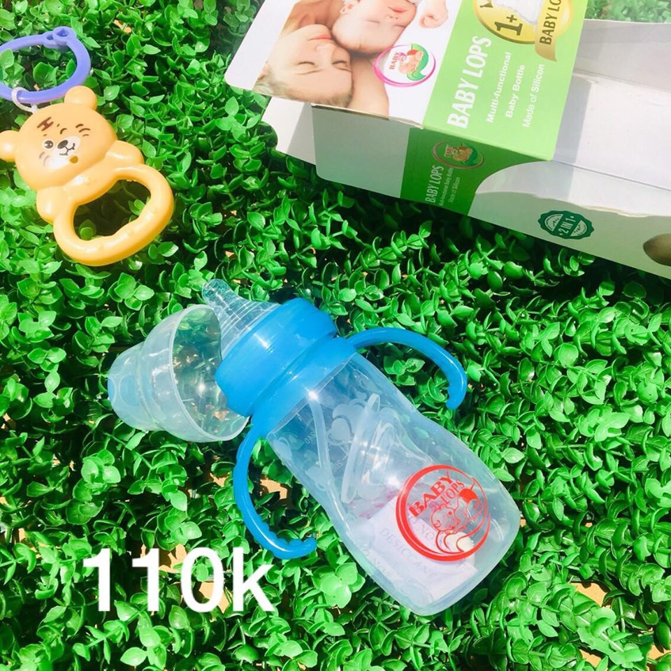Bình sữa Babylops 150ml chất liệu Silicon