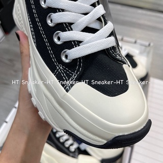 [Có sẵn-ship hỏa tốc] Giày Sneaker MLB Chunky High Black| Giày Chunky Đen Cao Cổ Đế Cao