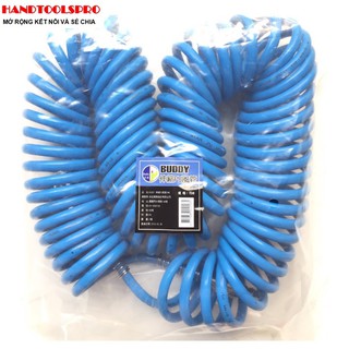 Cuộn dây hơi xoắn ĐÀI LOAN dẫn khí nén 15m BUDDY BE0031-15