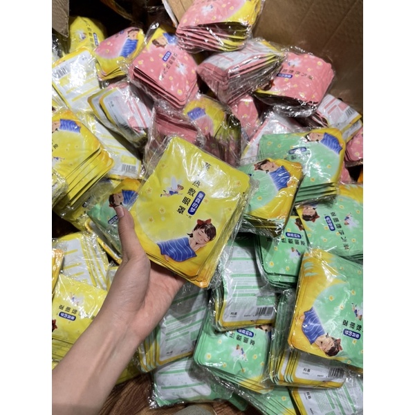 CÓ SẴN COMBO 80-100 miếng mặt nạ nóng chườm măt MIX về ngày 28/4