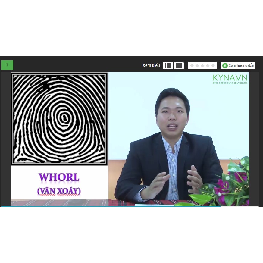 Sinh trắc vân tay - Khám phá tài năng trong con