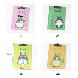 Bảng kẹp tài liệu A4 họa tiết Totoro chất lượng cao